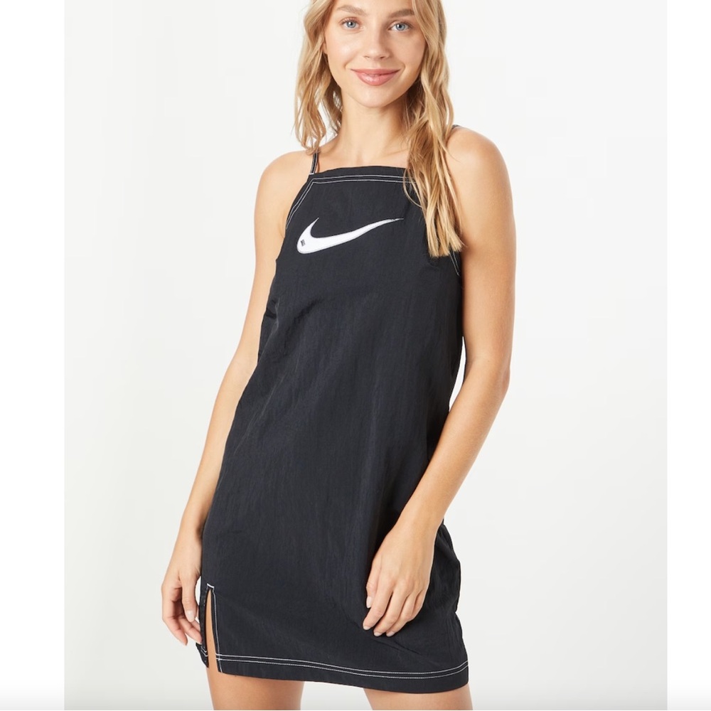 Nike Black Dress with White Logo